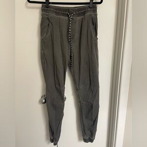 Men's Gray Washed Joggers
